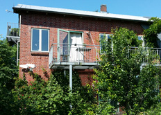 Eingangst&uuml;r Ferienhaus